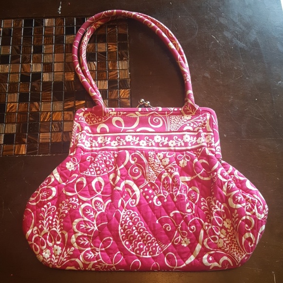 Vera Bradley Handbags - Vera Bradley Twirly Bird's Pink 'Alice' Handbag💚